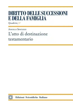 Atto Destinazione Testamentari fronte