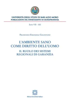 Ambiente Sano Come Diritto Del fronte