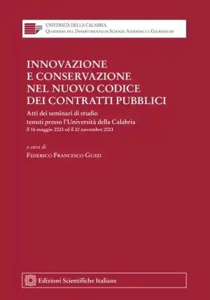 Innovazione Conservazione Nuov fronte