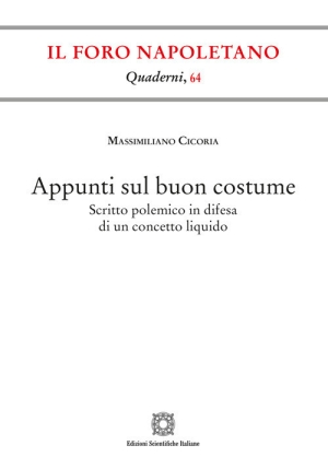 Appunti Sul Buon Costume fronte