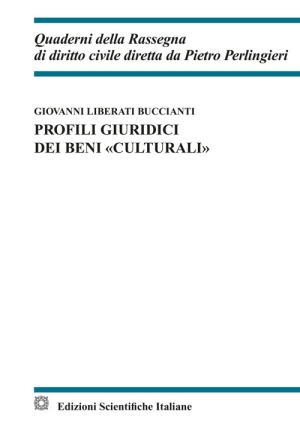 Profili Giuridici Beni Cultura fronte