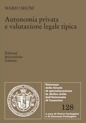 Autonomia Privata Valutazione fronte