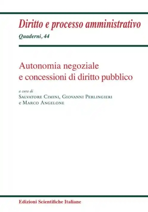 Autonomia Negoziale E Concessi fronte