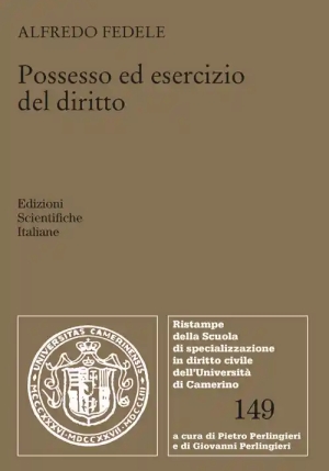 Possesso Ed Esercizio Del Diri fronte