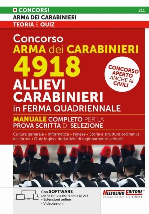 4918 Allievi Carabinieri Ferma Quadrien fronte