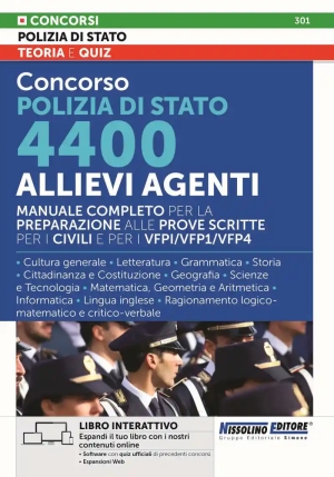 4400 Allievi Agenti Polizia Stato 2026 fronte
