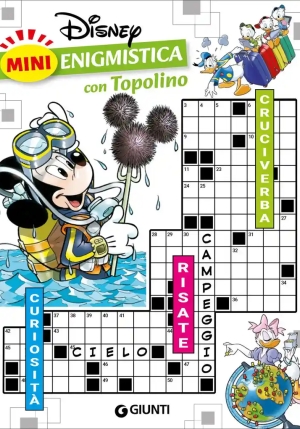 Topolino (con) Mini Enigmistica fronte