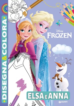 Frozen. Disegna E Colora fronte