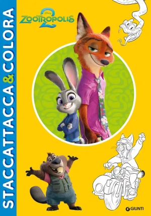 Zootropolis 2. Staccattacca & Colora. Con Adesivi. Ediz. A Colori fronte