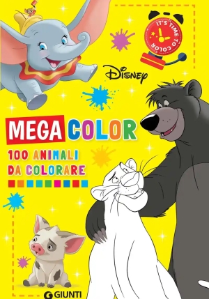 Megacolor 100 Animali Da Colorare fronte