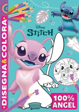 Stitch. Disegna E Colora. Ediz. A Colori fronte