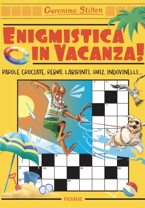 Enigmistica In Vacanza! Parole Crociate, Rebus, Labirinti, Quiz, Indovinelli... (venduto Con L'acqui fronte