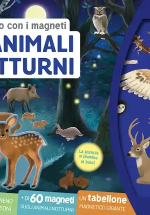 Animali Notturni. Imparo Con I Magneti fronte