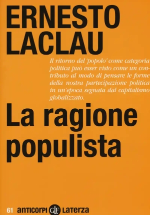 Ragione Populista (la) fronte