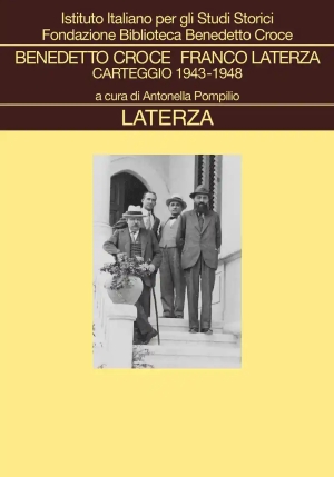 Benedetto Croce Franco Laterza fronte