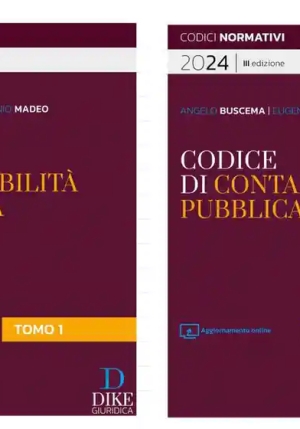 Codice Contabilita' Pubblica 2 Tomi 2024 fronte