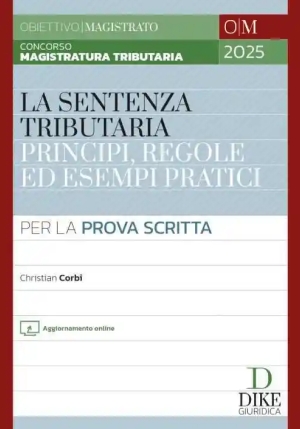 Sentenza Tributaria Per Prova Scritta fronte