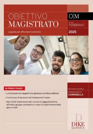 Rivista Obiettivo Magistrato 2-2025 fronte