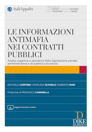 Informazioni Antimafia Contratti Pubblic fronte