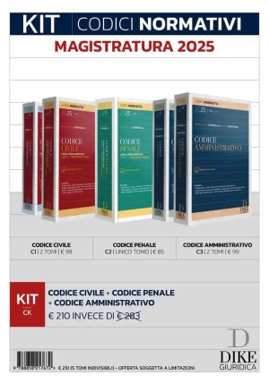 Kit Codici Normativi 2025 3vol fronte