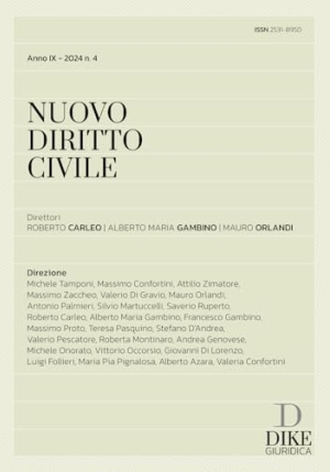Nuovo Diritto Civile 4-2024 fronte