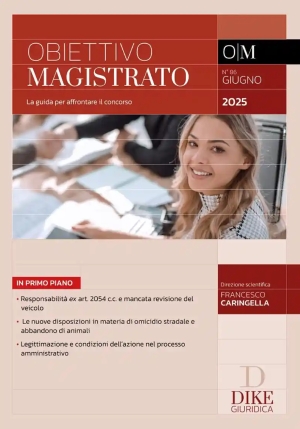 Rivista Obiettivo Magistrato 6-2025 fronte