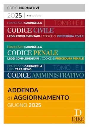Addenda Aggiornam.cod.normativi 62025 fronte