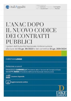 Anac Dopo Nuovo Cod. Contratti Pubblici fronte