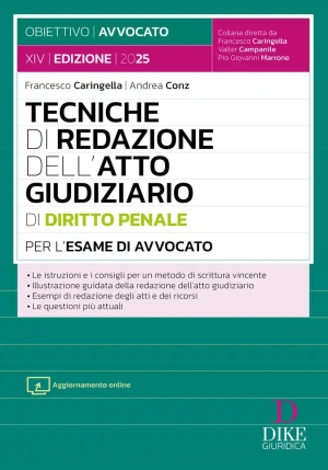 Tecniche Redazione Atto Giud.penale 2025 fronte