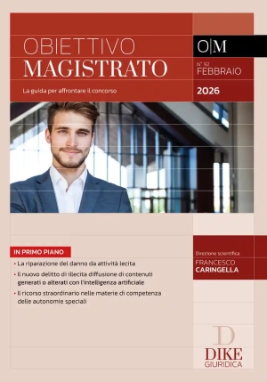 Rivista Obiettivo Magistrato 2-2026 fronte