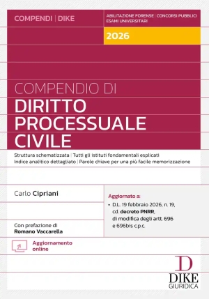 Compendio Minor - Diritto Processuale Civile fronte