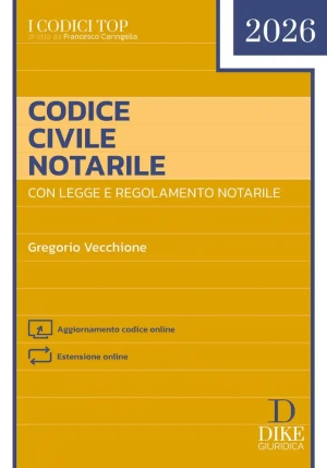 Codice Civile Notarile 2026 3ed. fronte