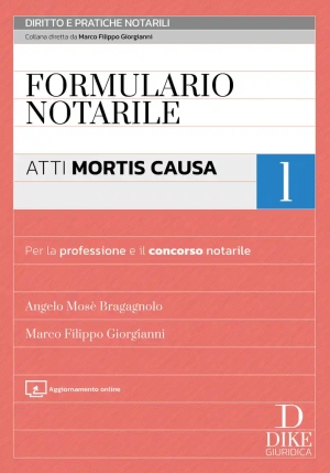 Formulario Notarile 1 Atti Mortis Causa fronte