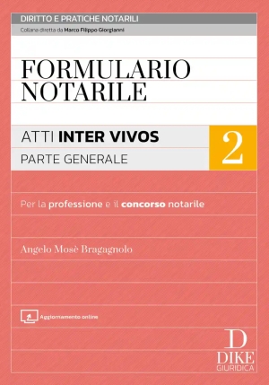 Formulario Notarile 2 Atti Inter Vivos fronte