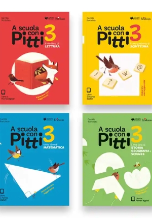 A Scuola Con Pitti. Per La Scuola Elementare. Vol. 3: Italiano, Matematica, Storia, Geografia E Scie fronte