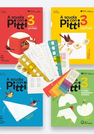 A Scuola Con Pitti. La Linea Del 1000. Per La Scuola Elementare. Vol. 3: Italiano, Matematica, Stori fronte
