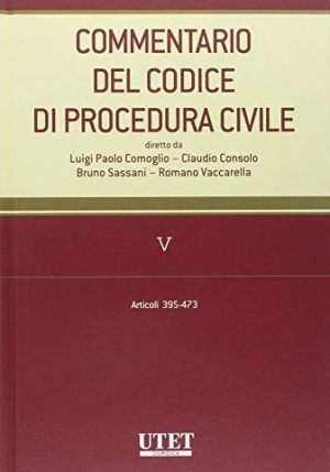 Commentario Del Codice Di Proc fronte
