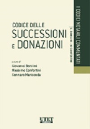 Codice Successioni Donazioni fronte