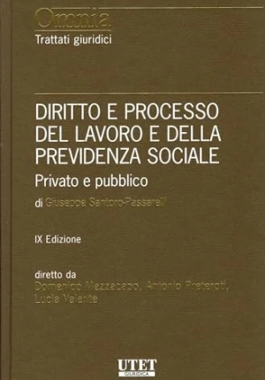 Diritto E Processo Lavoro Prev.soc.9ed. fronte