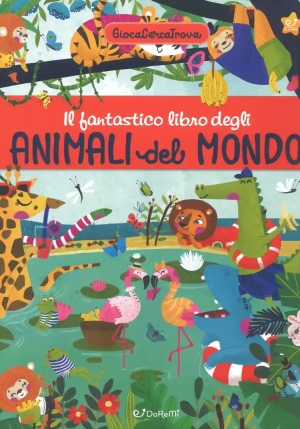 Fantastico Libro Animali Del Mondo fronte