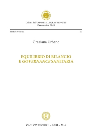 Equilibrio Di Bilancio E Governance Sanitaria fronte