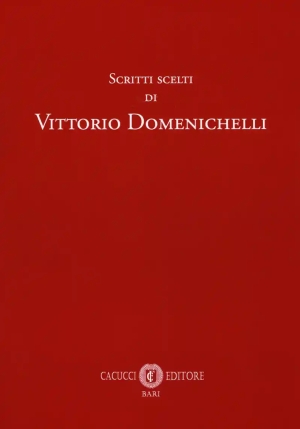 Scritti Scelti Vittorio Domenichelli fronte