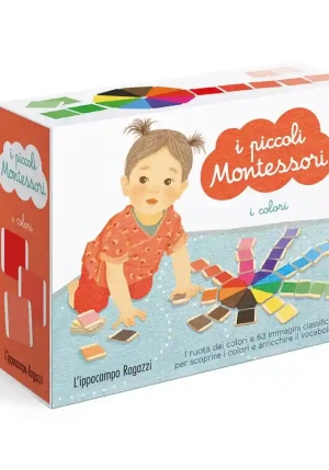 Colori. I Piccoli Montessori. Ediz. A Colori. Con 63 Carte. Con Ruota Dei Colori (i) fronte