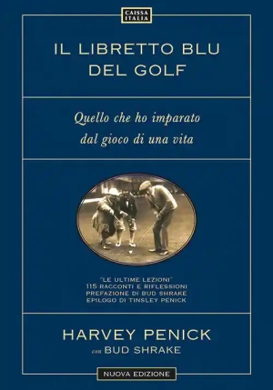 Libretto Blu Del Golf fronte