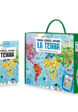 Terra. Viaggia, Conosci, Esplora. Ediz. A Colori. Con Gadget (la) fronte