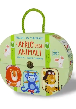 Aereo Degli Animali. Puzzle In Viaggio. Ediz. A Colori. Con Puzzle (l') fronte