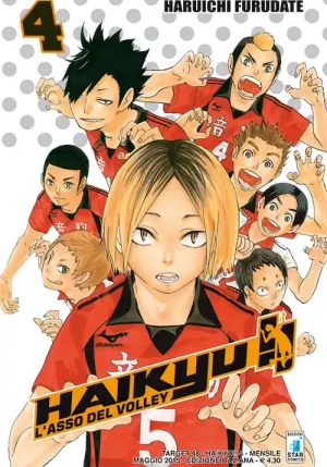 Haikyu!! Vol.4 fronte