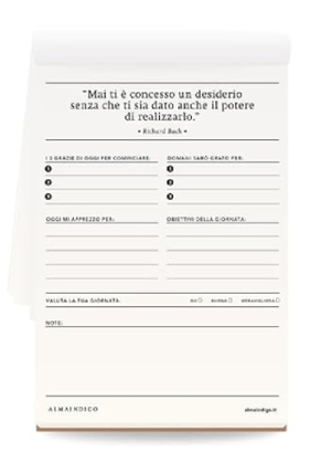 Mio Bloc Notes Crescita Gratitudine fronte