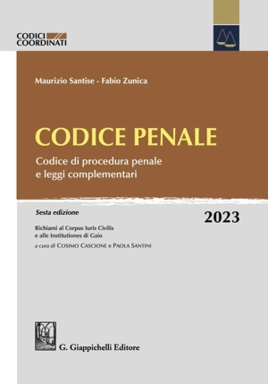 Codice Penale 2023 Coordinati fronte