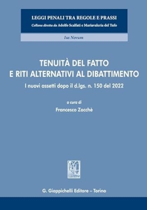 Tenuita' Del Fatto E Riti Alternativi Al Dibattimento fronte